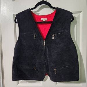 Ann Taylor Leather Vest